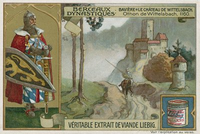 Bayern: Burg Wittelsbach und Otto I. von Wittelsbach, Herzog von Bayern, 1160 von European School