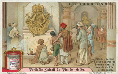 Brahma, Liebig-Karte, frühes 20. Jahrhundert von European School