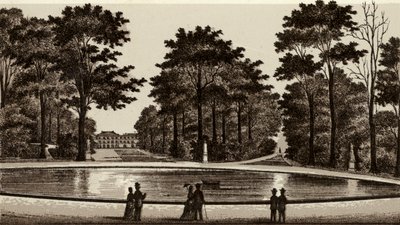 Brüssel: Blick auf den Park von European School