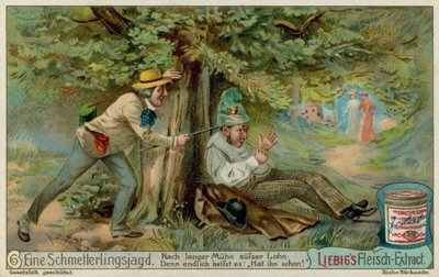 Schmetterlingsjagd und ein Schläfer von European School