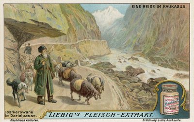 Karawane in der Darialschlucht, Russland von European School