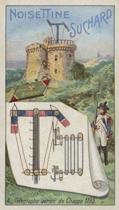 Chappes Telegraph, 1793 von European School