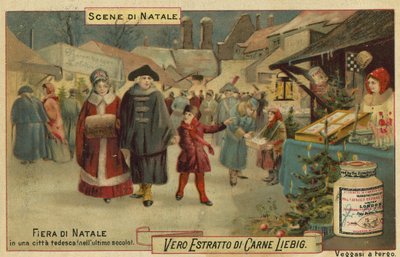Weihnachtsmarkt in einer deutschen Stadt von European School
