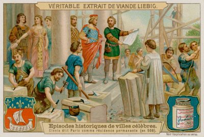 Chlodwig wählt Paris im Jahr 508 n. Chr. als seine Hauptstadt von European School