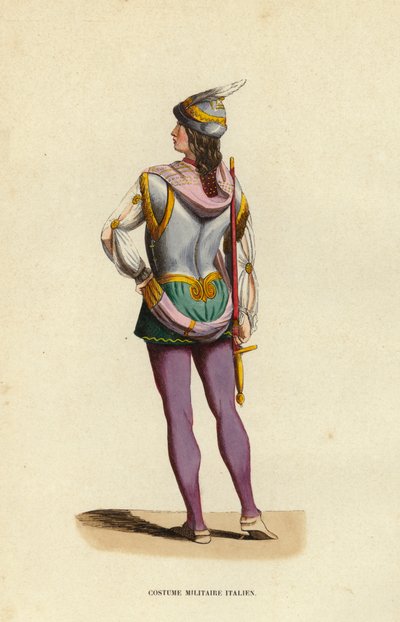 Italienische Militäruniform von European School