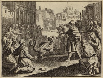 Daniel zerstört das Idol von Bel und den Drachen von European School