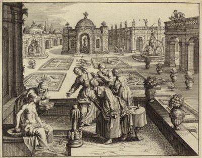 David beobachtet Bathseba beim Baden von European School