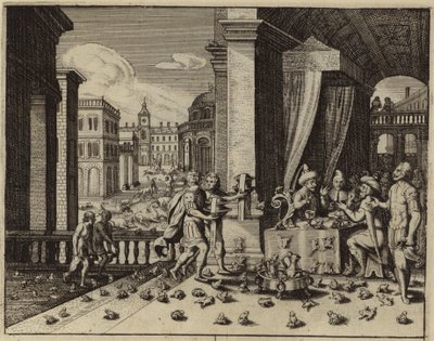 Ägypten von der Froschplage heimgesucht von European School