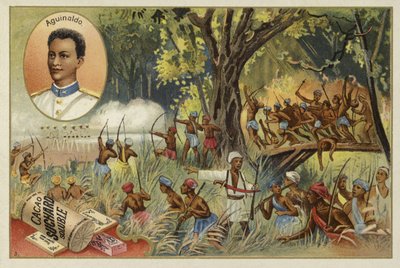 Emilio Aguinaldo, philippinischer Revolutionsführer und Politiker von European School