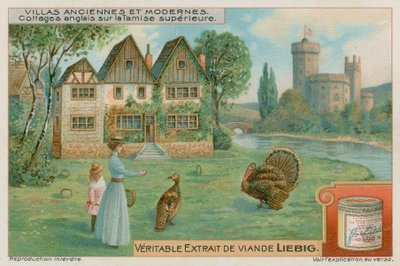 Englische Cottages an der oberen Themse von European School