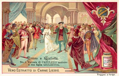 Eintritt von Lord Capulet und seiner Tochter Julia zum Ball von European School