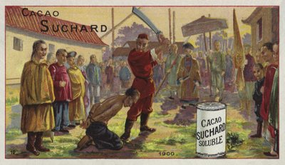 Hinrichtung, China, 1900 von European School
