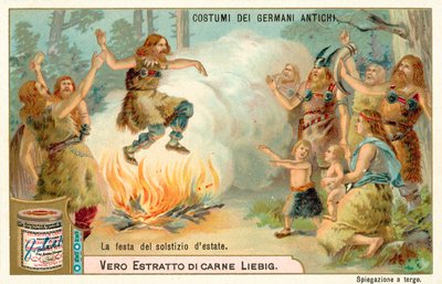 Fest der Sommersonnenwende, antikes Deutschland von European School