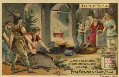 Fest der Wintersonnenwende im alten Deutschland von European School