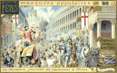 Letzter Tag des Karnevals in Mailand von European School