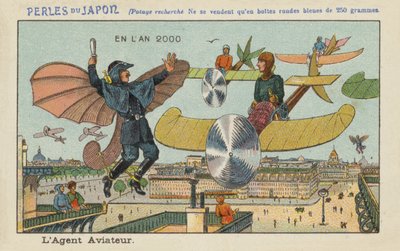 Fliegender Polizist im Jahr 2000 von European School