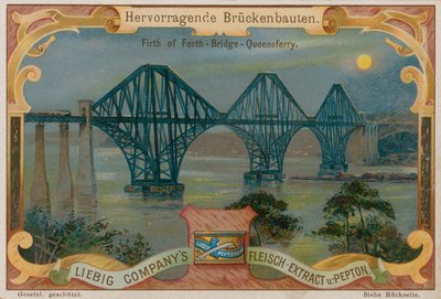 Forth Bridge über den Firth of Forth, Schottland von European School