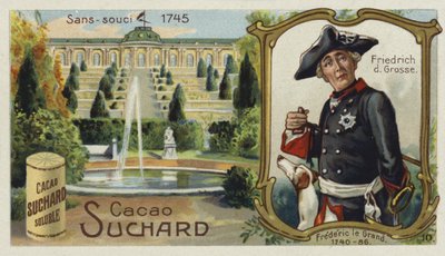 Friedrich der Große, König von Preußen, und Schloss Sanssouci, Potsdam von European School