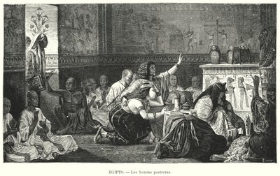 Beerdigung im alten Ägypten von European School