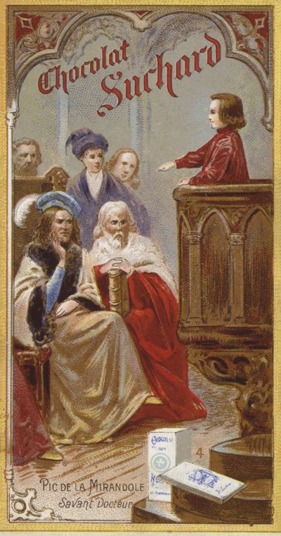 Giovanni Pico della Mirandola, italienischer Philosoph, als Kind von European School