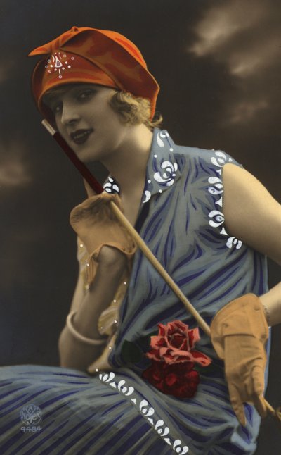 Mädchen mit einem Stock von European School