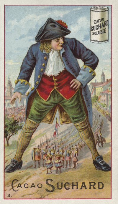 Gulliver mit der Lilliputanischen Armee von European School
