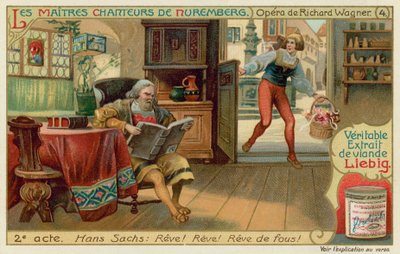 Hans Sachs in seiner Werkstatt von European School