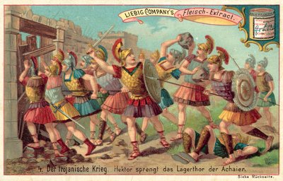 Hektor durchbricht das Tor des griechischen Lagers von European School