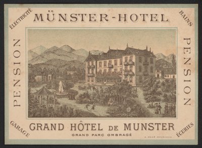 Hotel-Handelskarte von European School