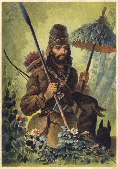 Illustration für Robinson Crusoe von European School