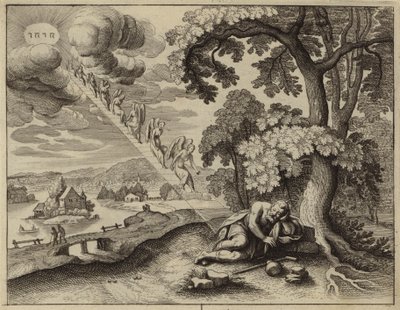 Jakobsleiter (Gravur) von European School