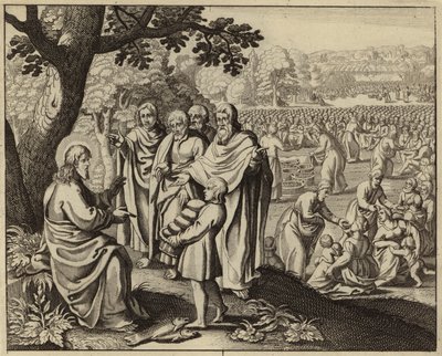 Jesus Christus speist die fünftausend von European School