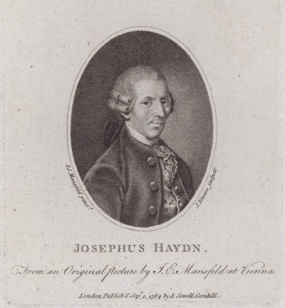 Joseph Haydn, österreichischer Komponist von European School