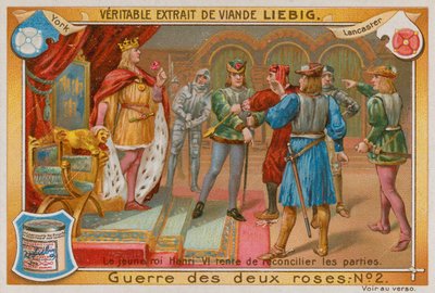 König Heinrich IV. versucht die Parteien zu versöhnen von European School