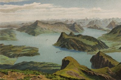 Vierwaldstättersee: Blick vom Pilatus von European School