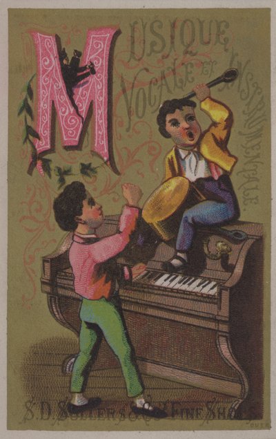 Buchstabe M, Vokale und Instrumentalmusik von European School