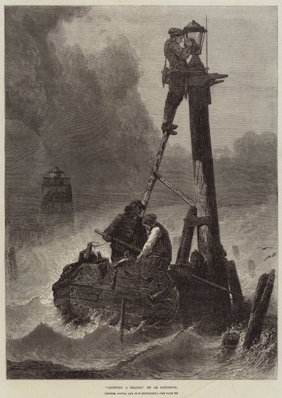 Ein Leuchtfeuer entzünden (Gravur) von European School