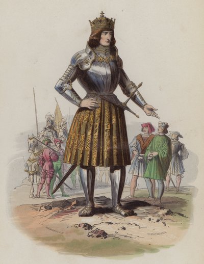 Maximilian I., Heiliger Römischer Kaiser (Farbstich) von European School