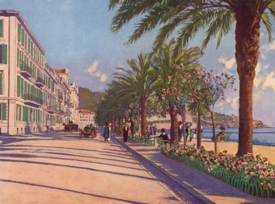 Nizza, Promenade du Midi im Osten von European School