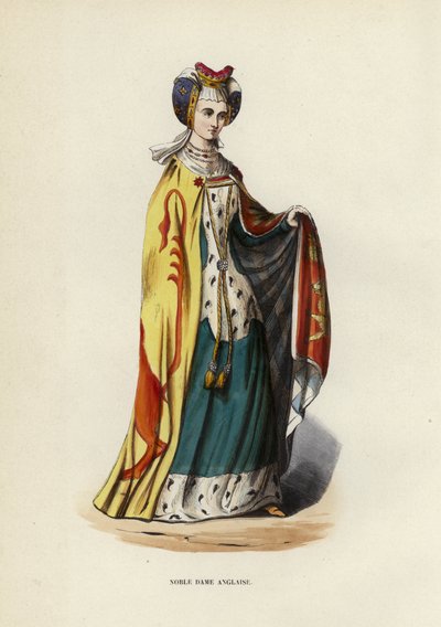 Englische Adlige Dame von European School
