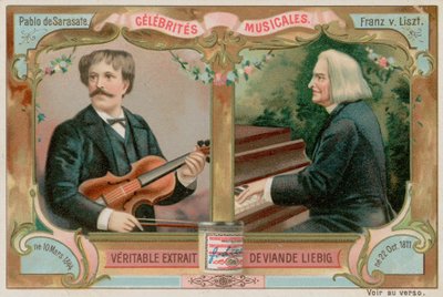 Pablo de Sarasate und Liszt von European School