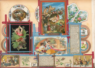 Seite aus Sammelsurium Band III von European School