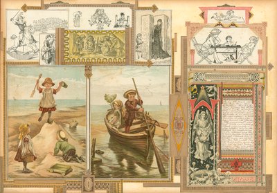 Seite aus Sammelsurium Band II von European School