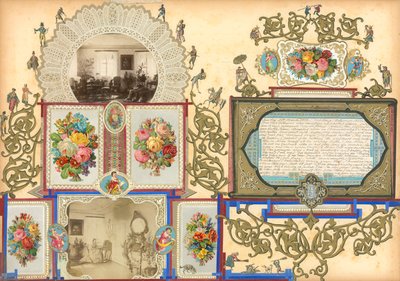 Seite aus Sammelsurium Band II von European School