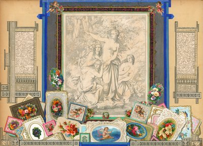 Seite aus Sammelsurium Band IX von European School