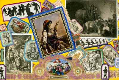 Seite aus Sammelsurium Band I von European School