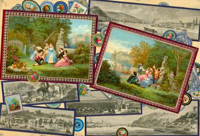 Seite aus Sammelsurium Band I von European School