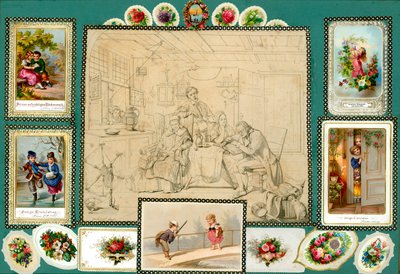 Seite aus Sammelsurium Band I von European School