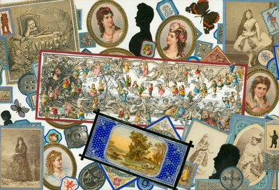 Seite aus Sammelsurium Band I von European School