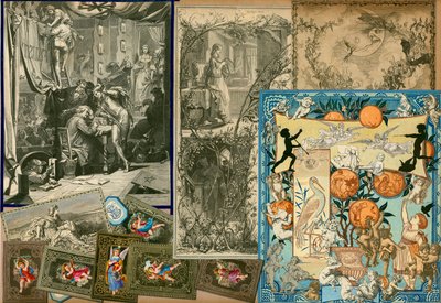 Seite aus Sammelsurium Band VIII von European School